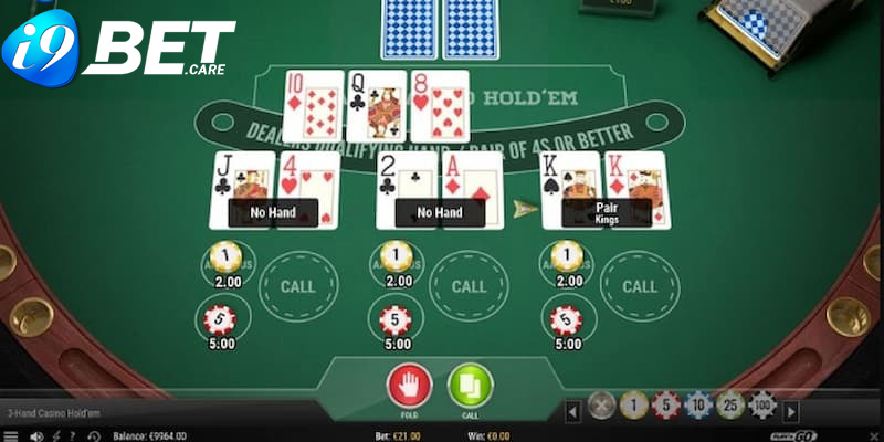Đặt cược và săn thưởng Poker tại Casino I9bet
